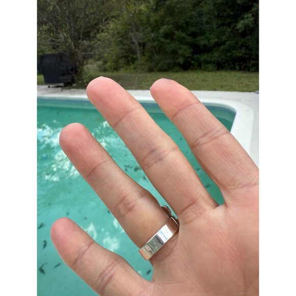 Artisan Sea Sediment Jasper Wild Horse turquoise SS 925 Statement cluster Ring - Picture 7 of 10